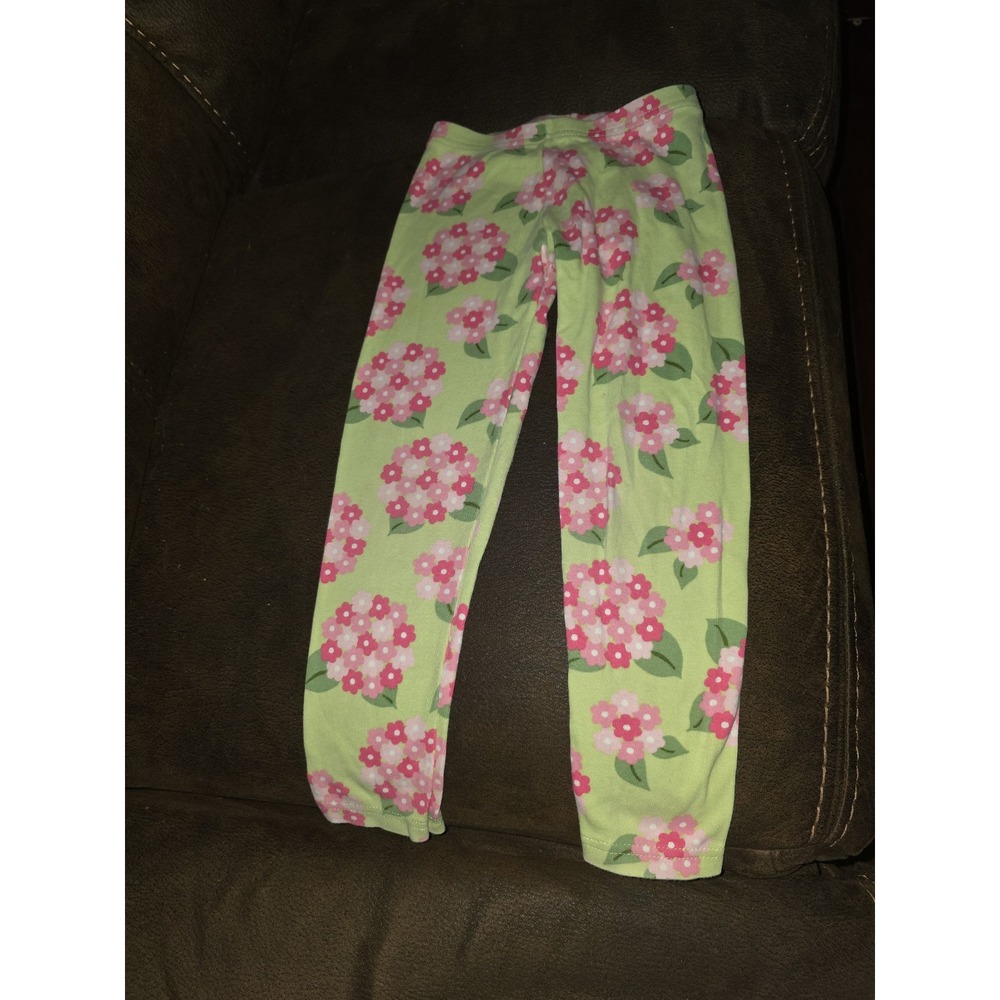 Gymboree tea time afternoon floral leggings size 5